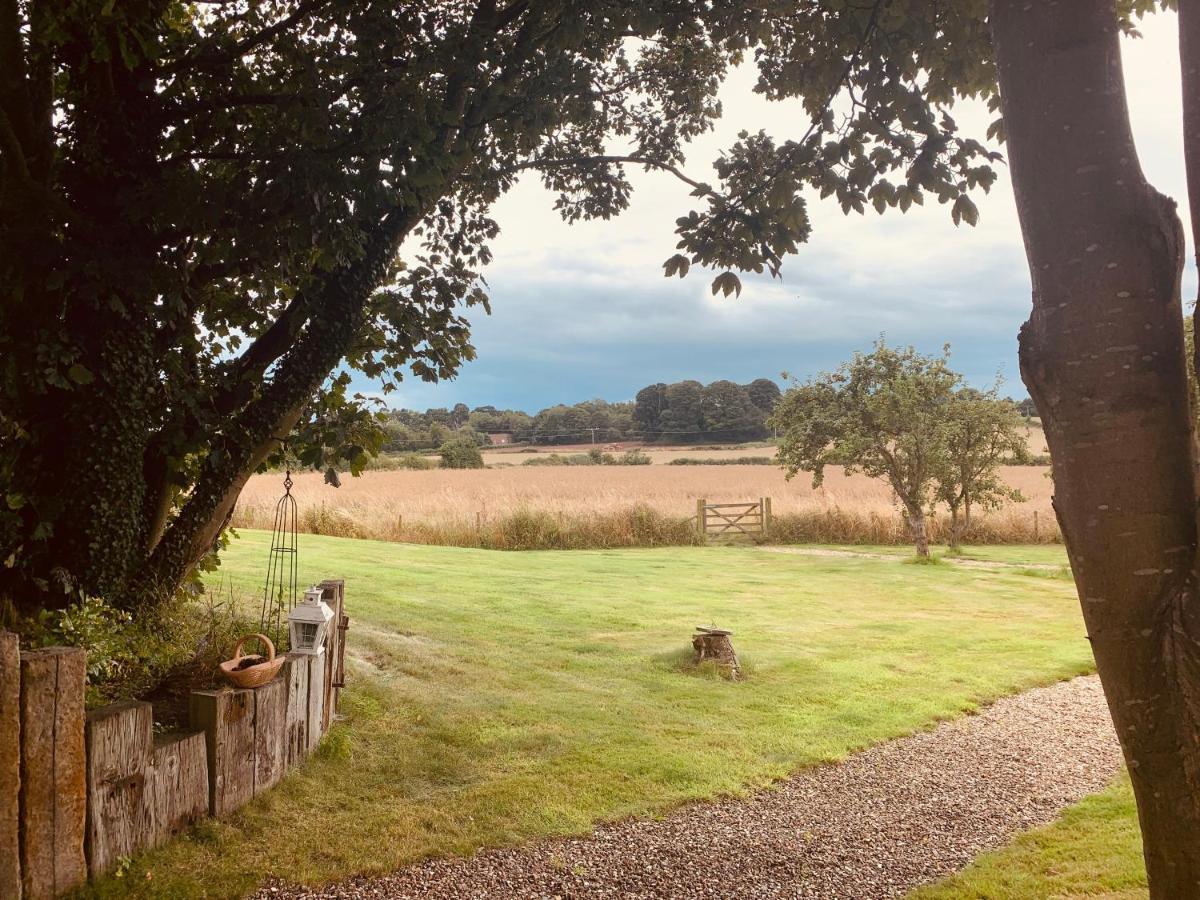 Farmhouse Studio Near Shrewsbury Grinshill Exterior foto